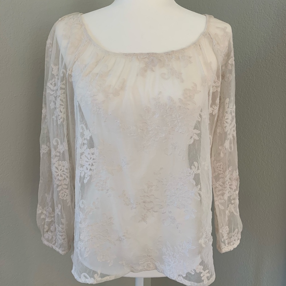 Lace blouse